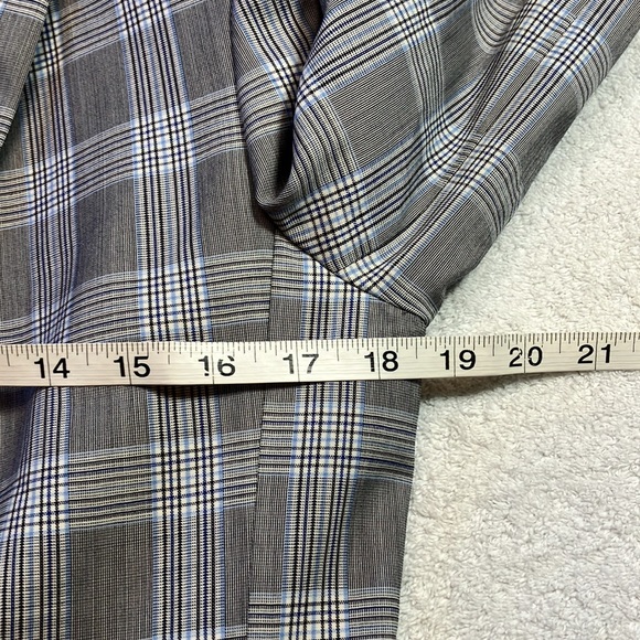 Theory Power Jacket in Maple Check - Picture 6 of 8